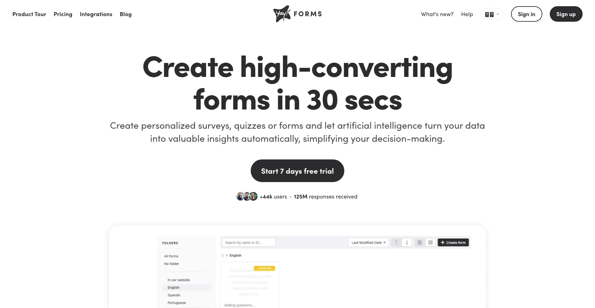 Yayforms.link