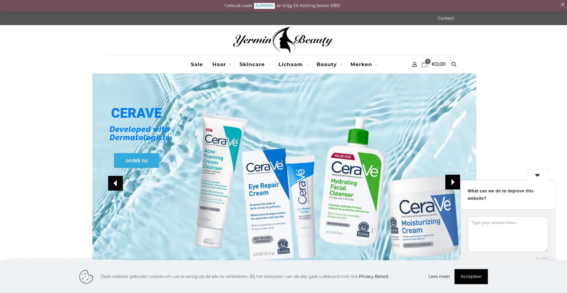 ¿És Seguro y Confiable Yerminbeauty.net?
