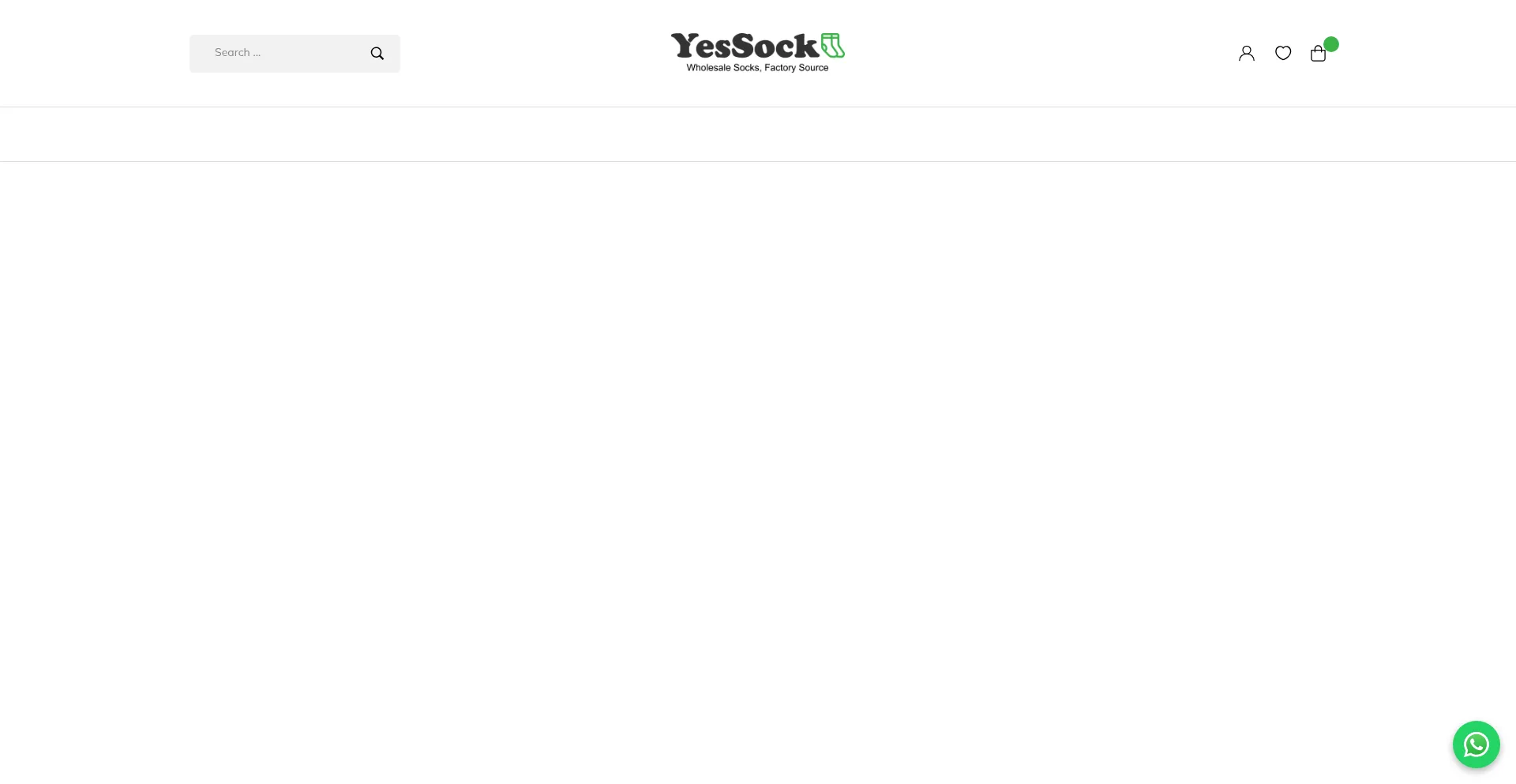 Website screenshot of Yessock.com