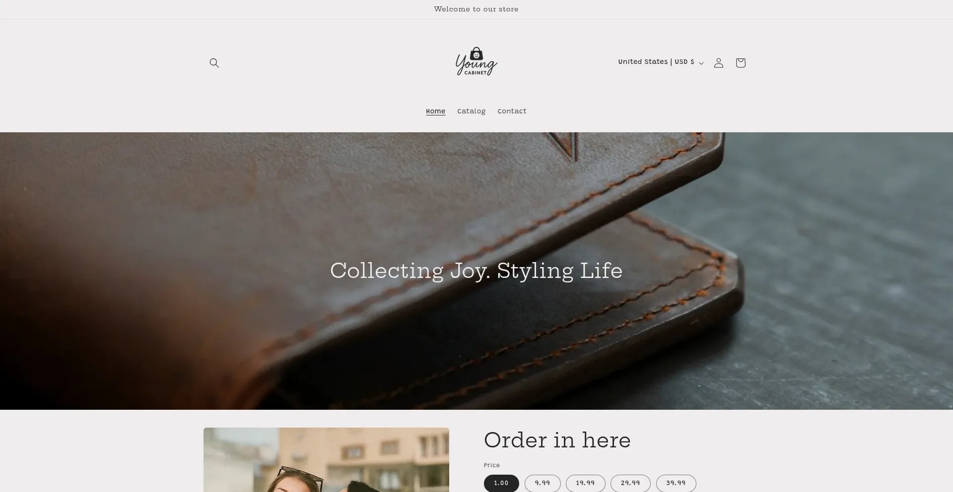 Youngcabinet.com Screenshot