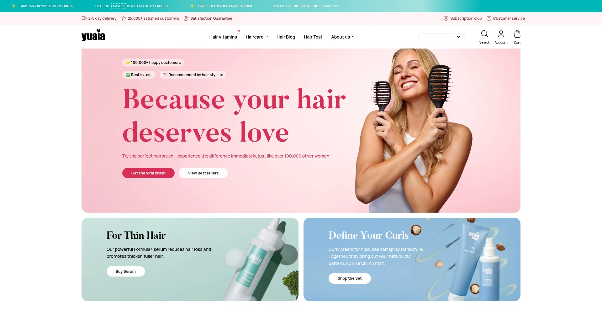 Yuaiahaircare.com