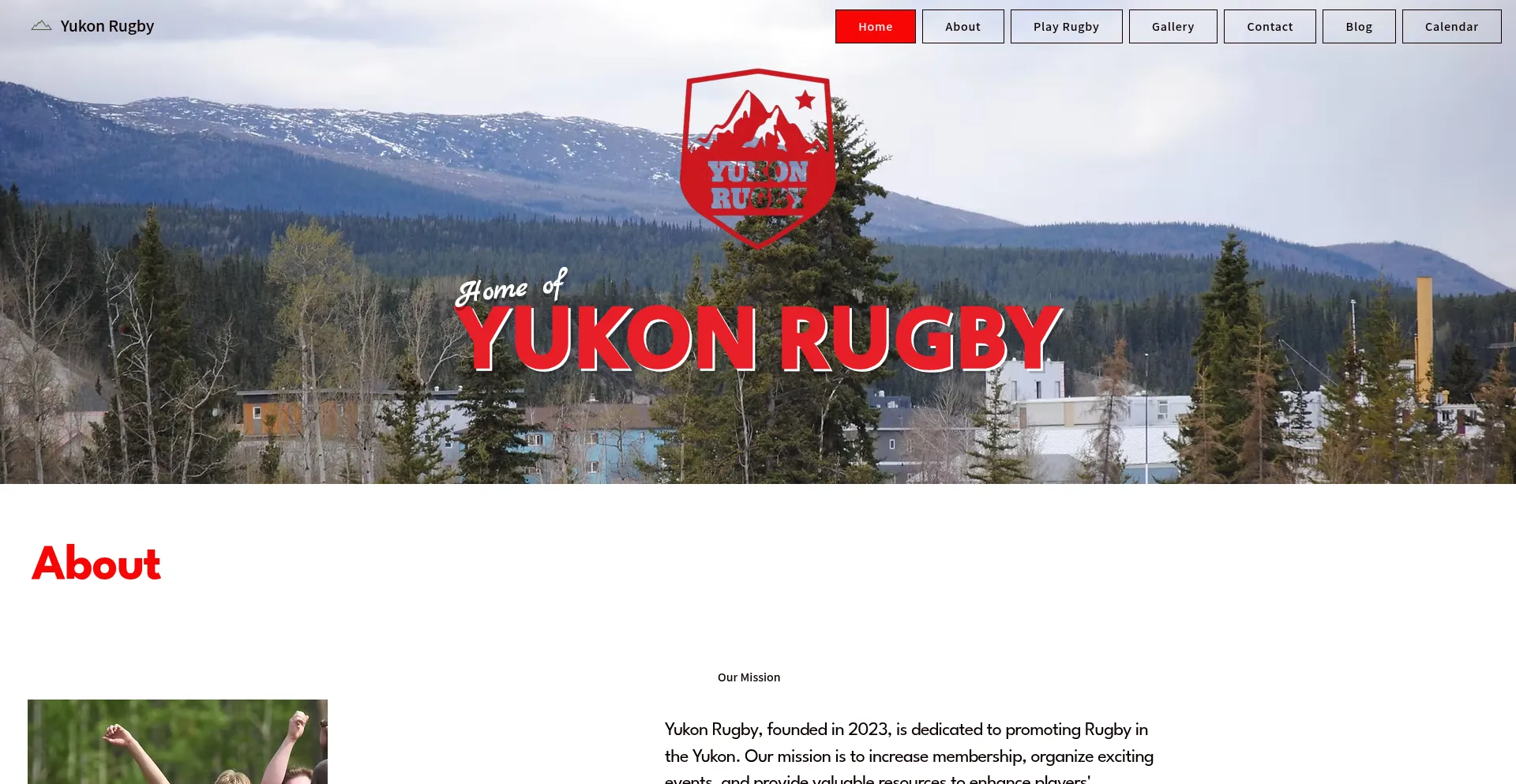 Yukonrugby.com Screenshot