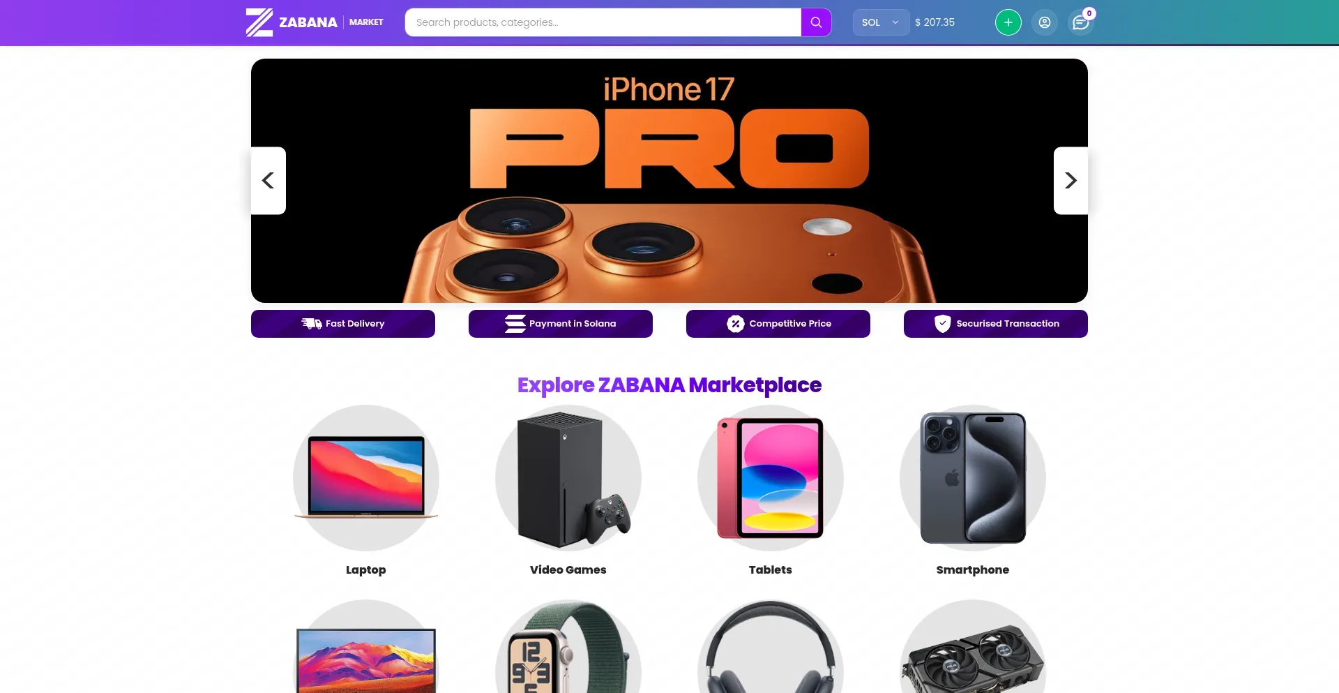 Zabana-market.com Screenshot