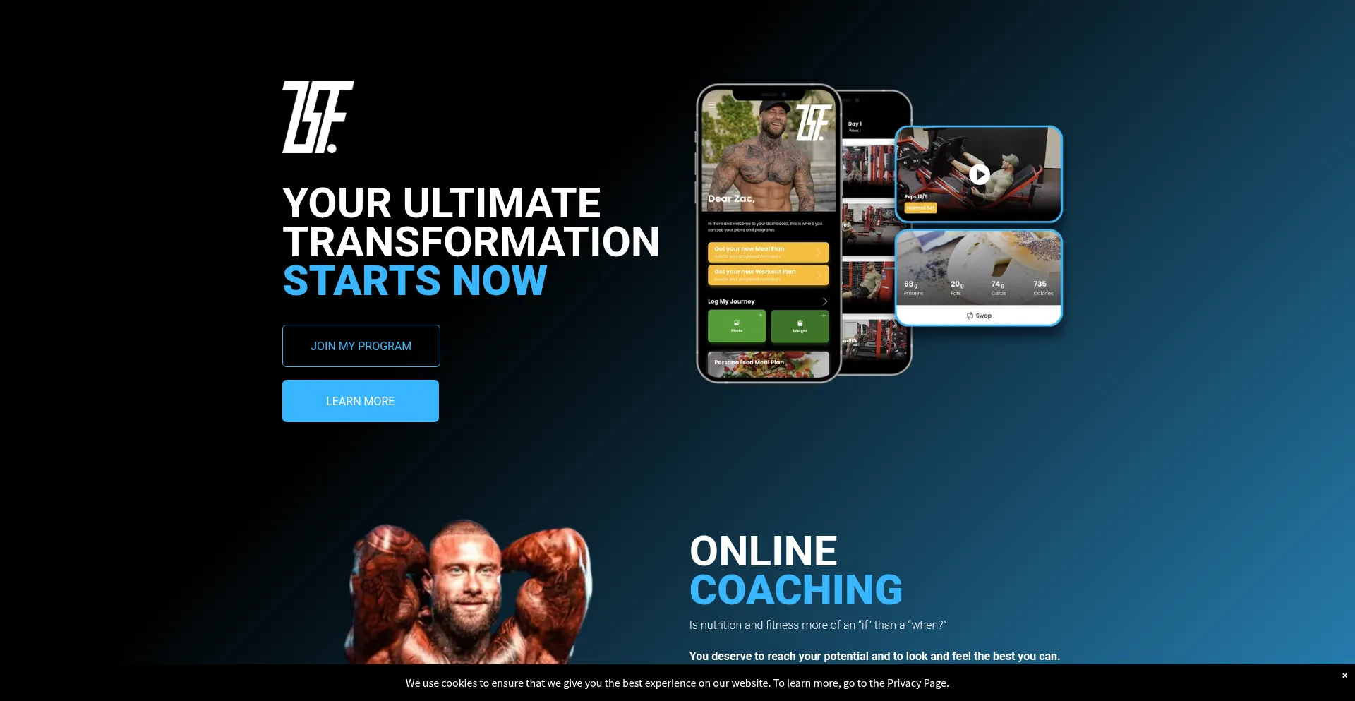 ¿És Seguro y Confiable Zacsmithfitness.com?