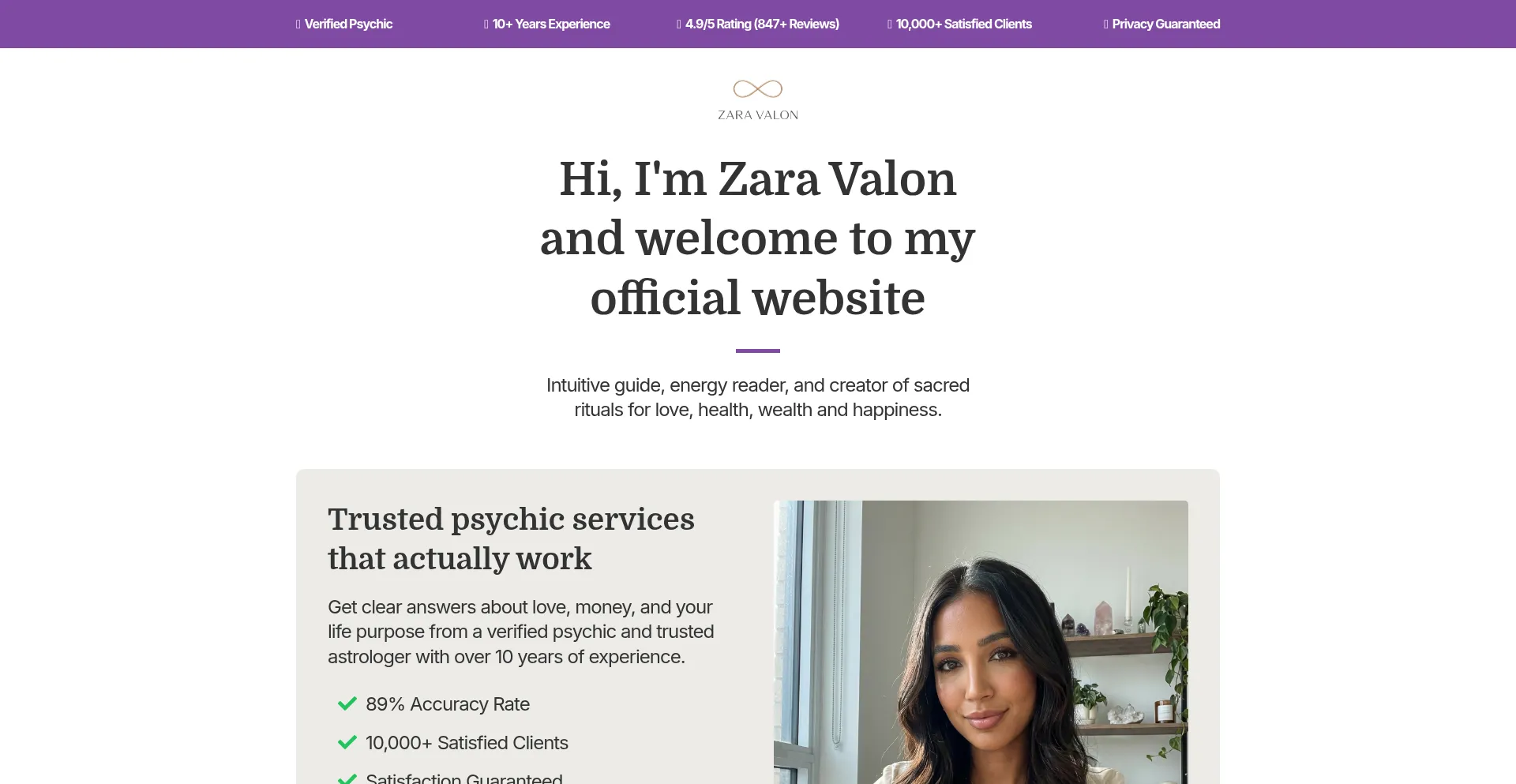 Zaravalon.com