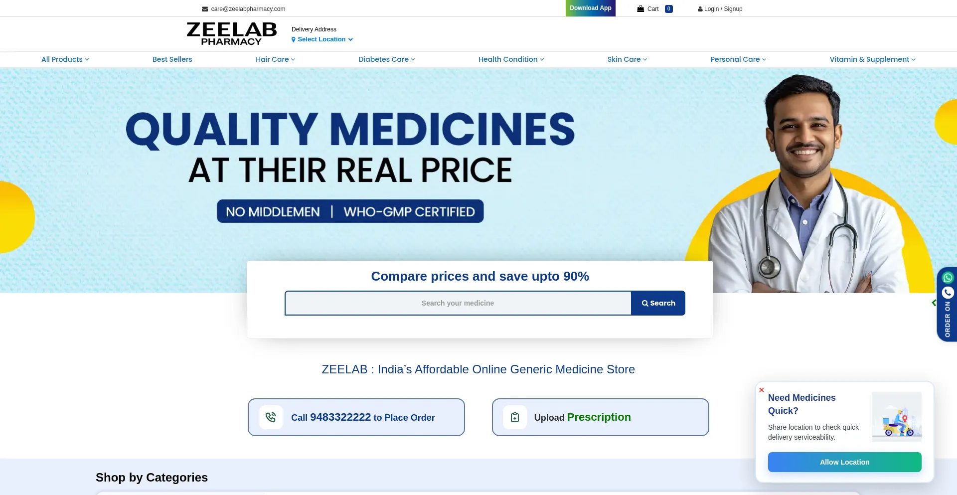 Zeelabpharmacy.com