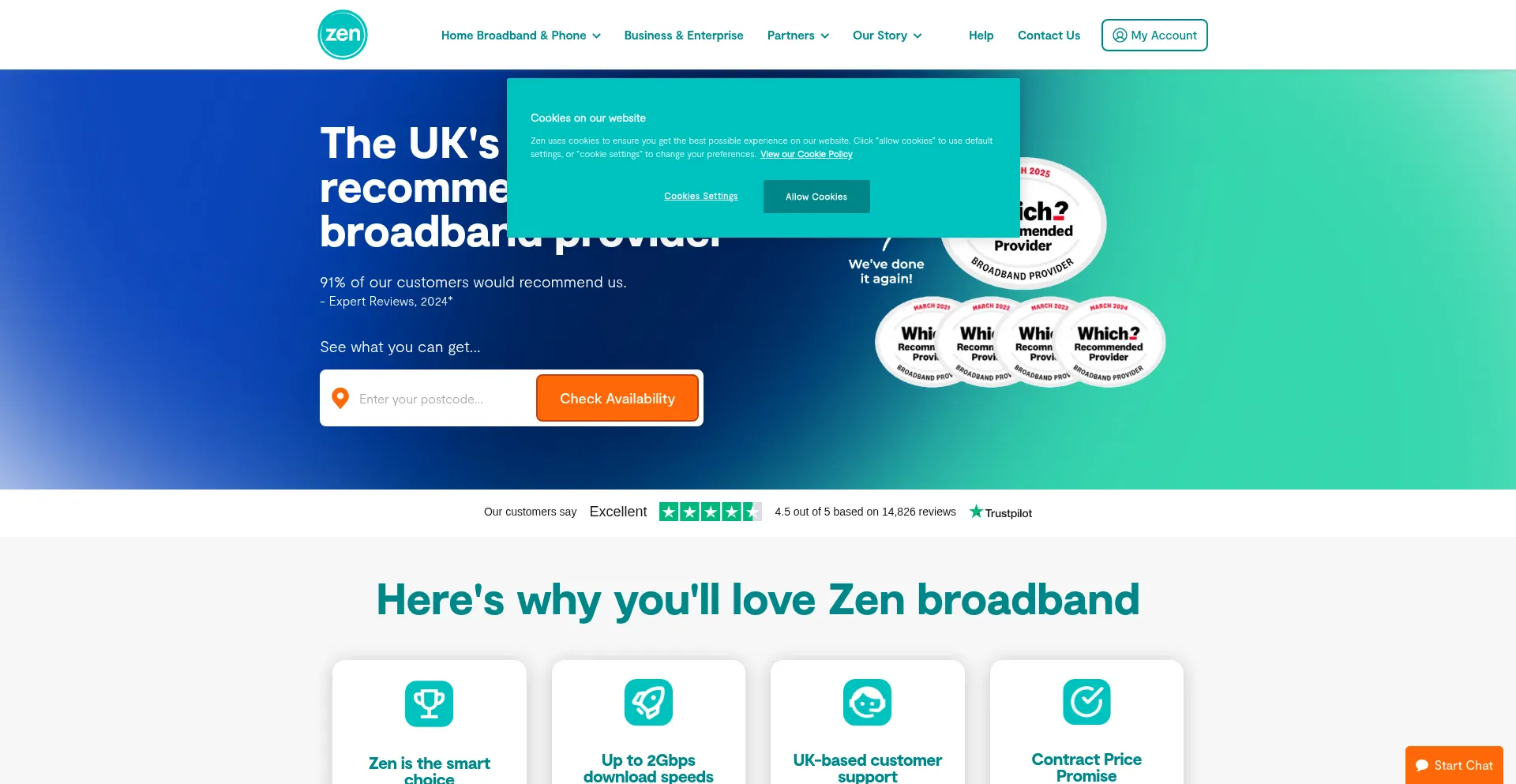 ¿És Seguro y Confiable Zen.co.uk?