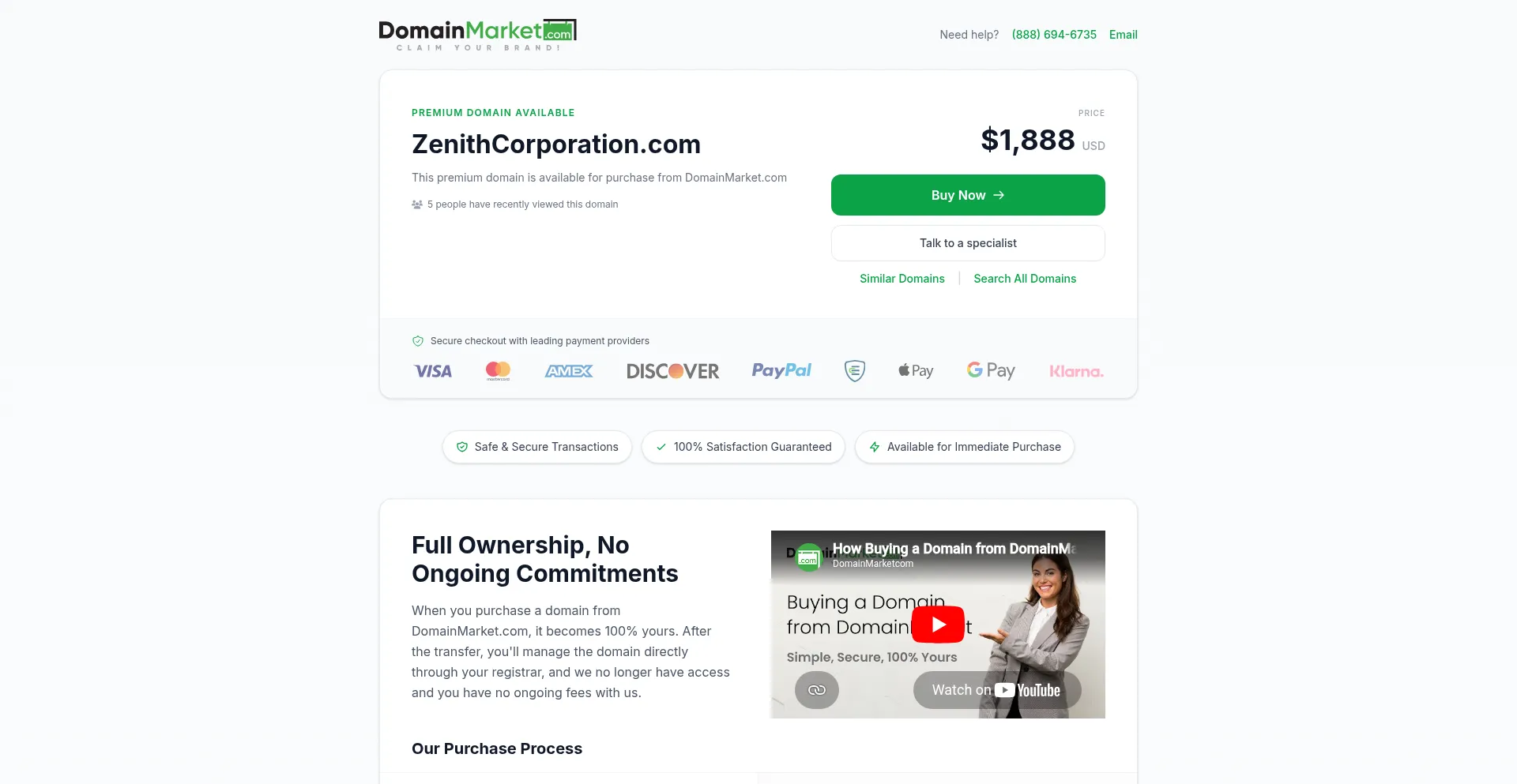 Zenithcorporation.com