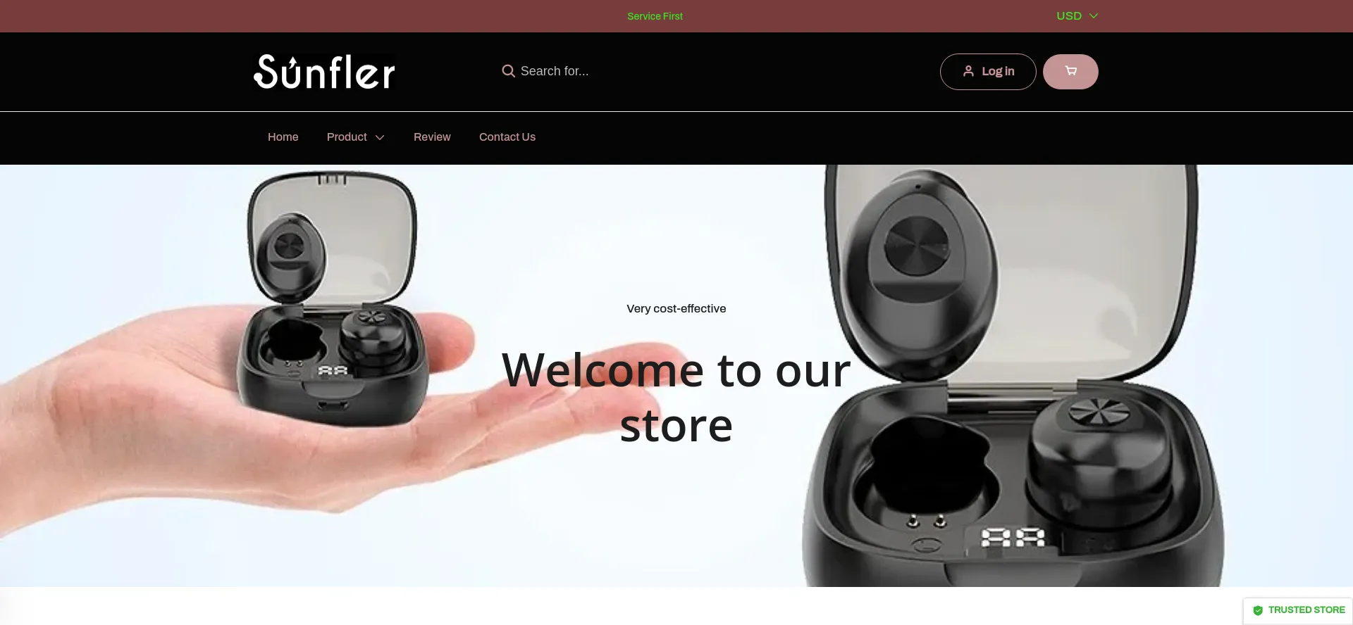 Website screenshot of Zenxvape.com