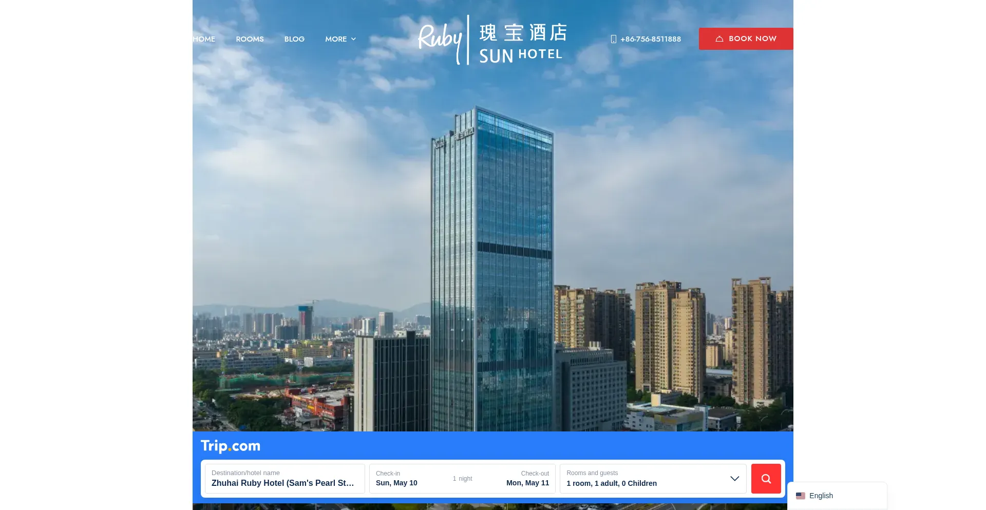 Zhuhairubyhotel.com