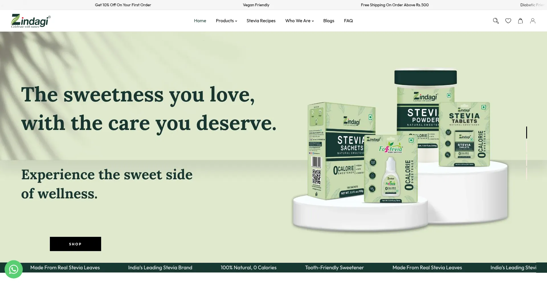 Zindagistevia.com