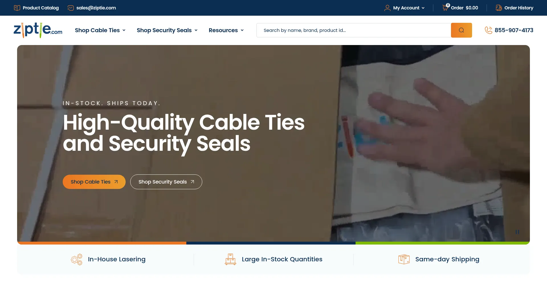 ¿És Seguro y Confiable Ziptie.com?