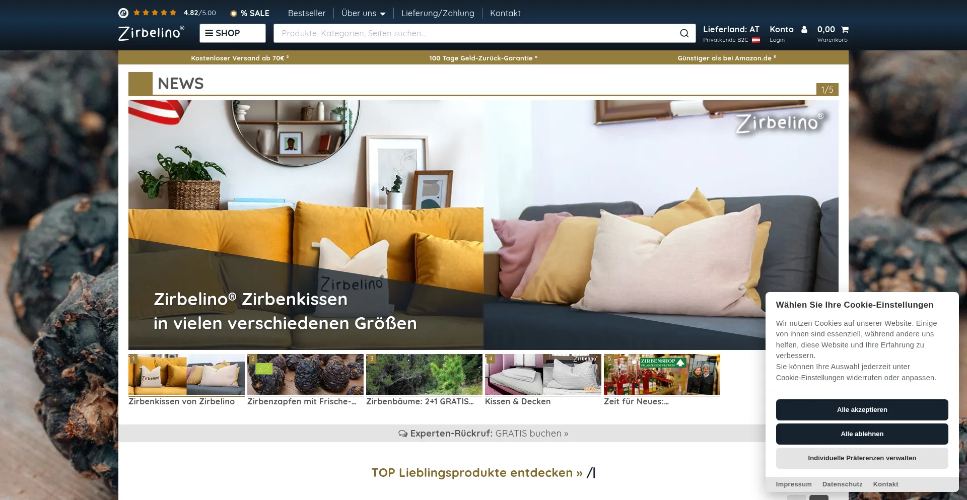 Zirbenkissen.shop