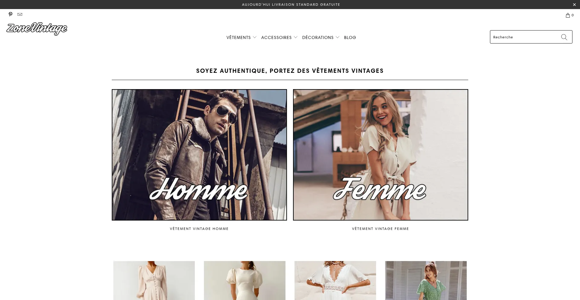 ¿És Seguro y Confiable Zone-vintage.com?