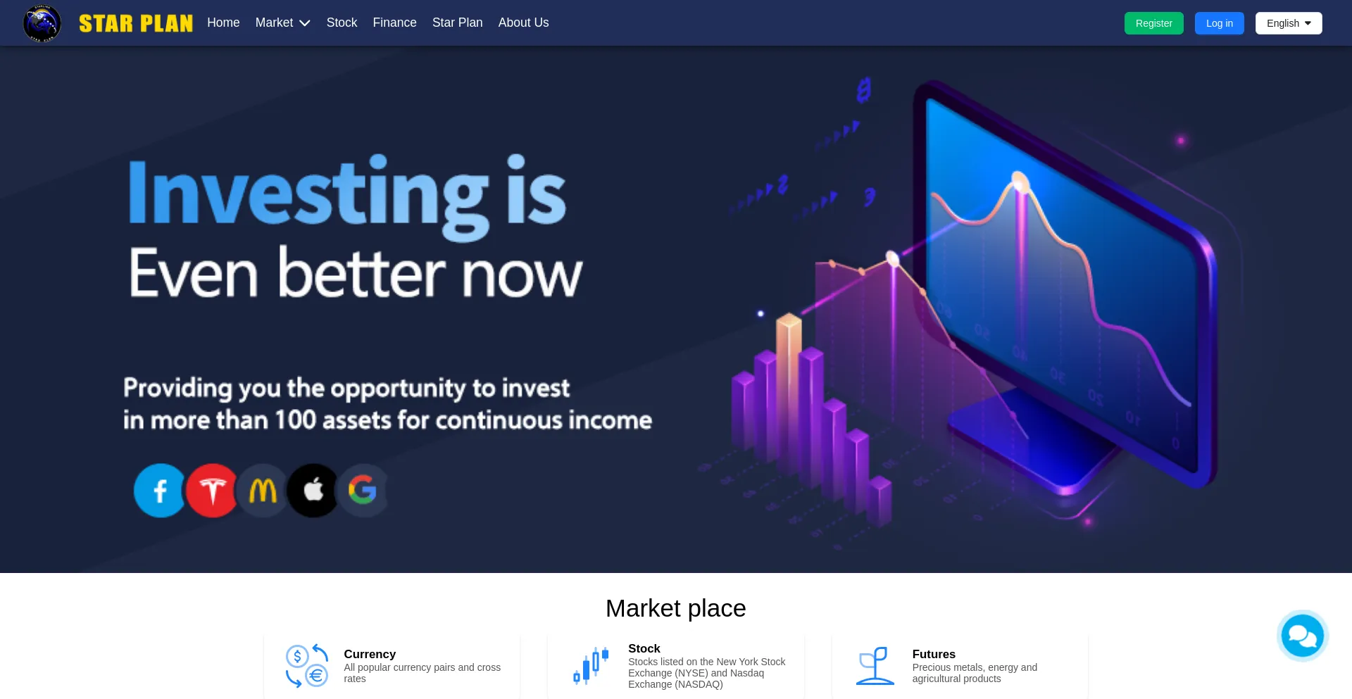 Website screenshot of Zstars.com