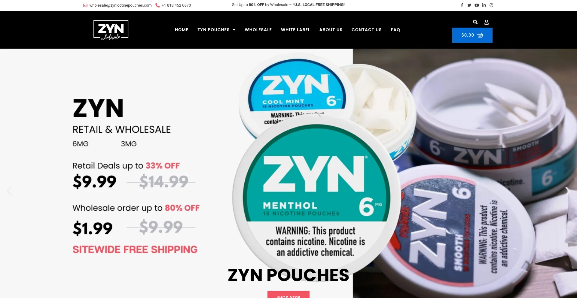 Zynicotinepouches.com